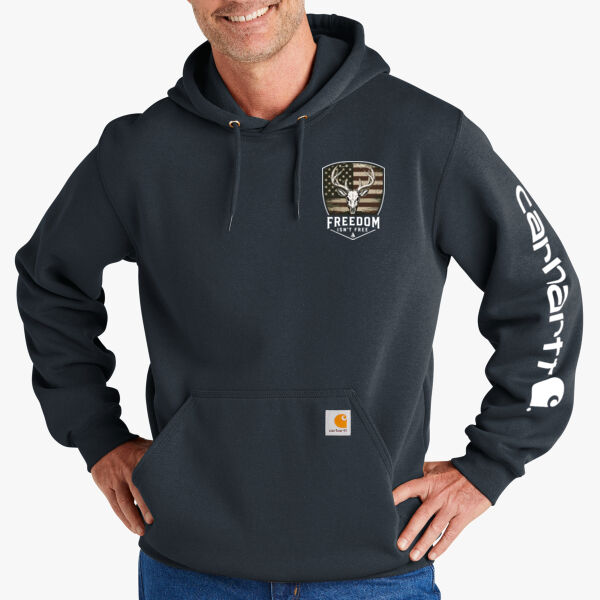 Carhartt® Midweight Hooded Logo Sweatshirt Thumbnail